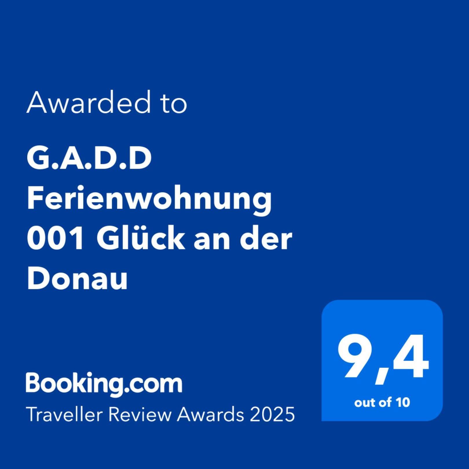 G.a.d.d 001 Glueck An Der Donau Apartment Straubing