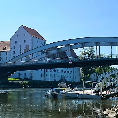 G.A.D.D Ferienwohnung 001 Glueck An Der Donau Straubing Exterior photo